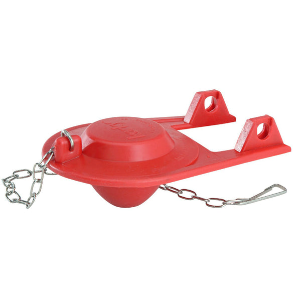 Korky® 2001BP Plus Premium Universal Flapper, Red