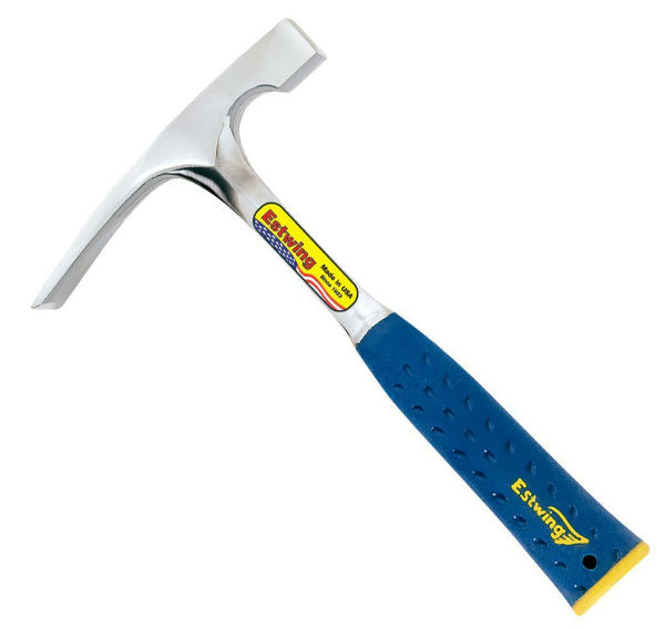 Estwing® E3-20BLC Mason's Hammer with Bricklayers Grip, 11", 20 Oz