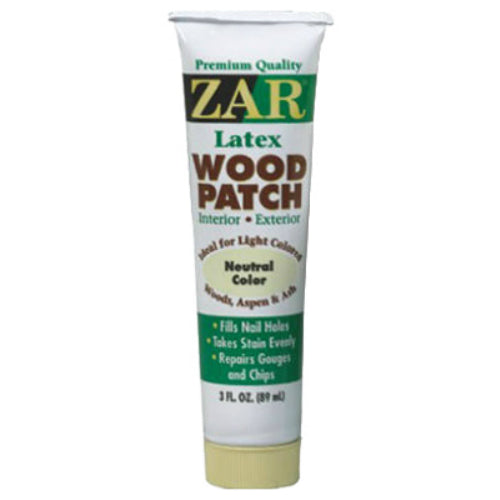 ZAR® 30941 Interior/Exterior Latex Wood Patch, Neutral, 3 Oz