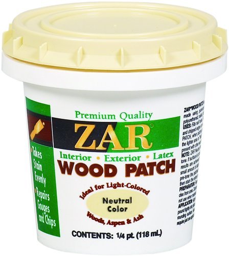 ZAR® 30904 Interior/Exterior Latex Neutral Wood Patch, 1/4 Pt