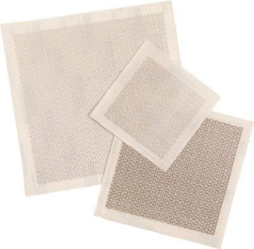 Hyde® 09898 Self-Adhesive Wall Patches, Aluminum Back, 4" x 4"