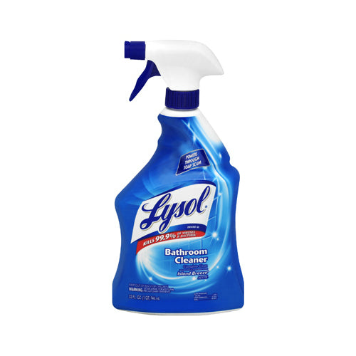 Lysol® 1920002699 Bathroom Cleaner, Island Breeze Scent, 32 Oz