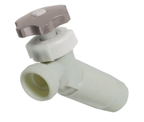Camco 11523 Water Heater Plastic Drain Valve, 3/4" x 2-1/2"