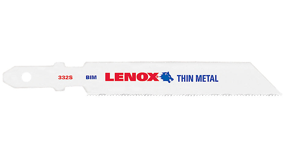 Lenox® 20803BT332S Precision Bi-Metal Jig Saw Blades, T-Shank, 32 TPI, 2-Pack