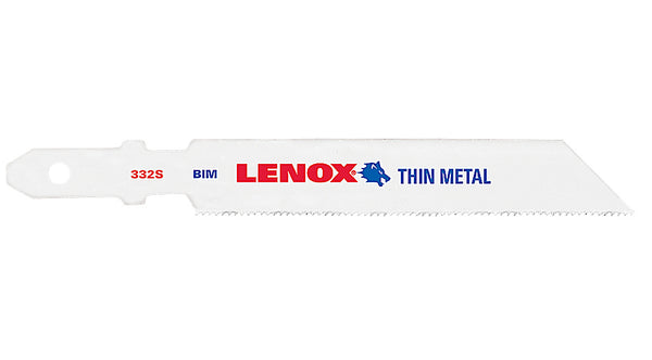 Lenox® 20803BT332S Precision Bi-Metal Jig Saw Blades, T-Shank, 32 TPI, 2-Pack