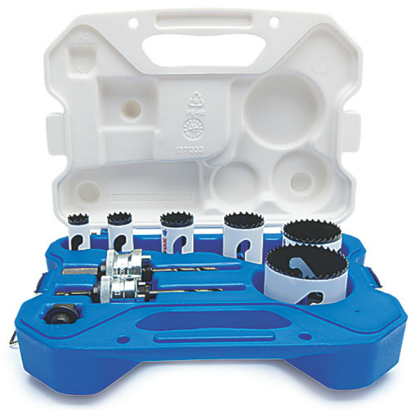 Lenox® 30860C600P Plumber's Speed Slot® Bi-Metal Hole Saw Kit, 10-Piece