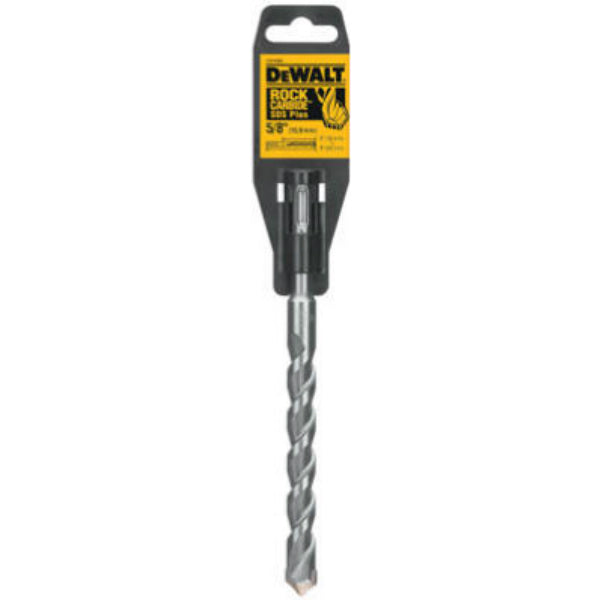 DeWalt® DW5446 Rock Carbide SDS Plus Hammer Bit, 5/8" x 6" x 8"