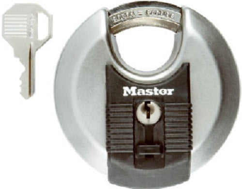 Master Lock M50XKADCCSEN Magnum Disc Lock Padlock, 3-1/8"