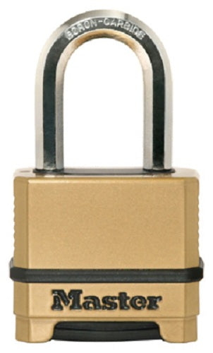 Master Lock M175XDLFCCSEN Magnum Resettable Combination Padlock, 2"