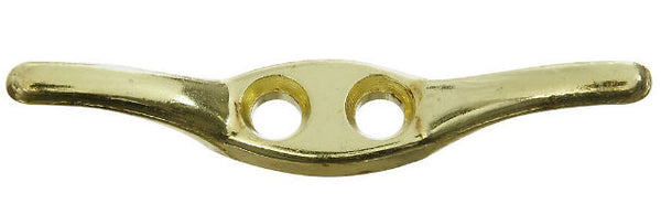National Hardware® N223-313 Rope Cleat, 2-1/2", Bright Brass