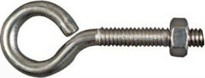 National Hardware N221-580 Eye Bolt, 1/4" x 2.5", Stainless Steel