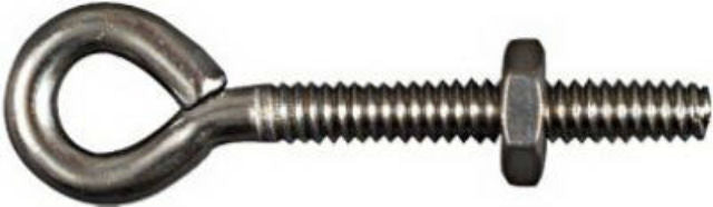 National Hardware® N221-564 Eye Bolt, 3/16" x 2", Stainless Steel