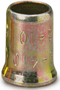 Gardner Bender 10-410C Crimp Connector, Zinc-Plated Steel