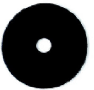 3M 08379 Thick Line Stripping Floor Pad 7200, 17", Black