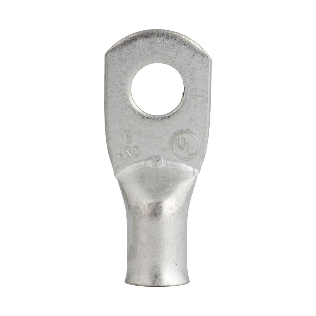 Gardner Bender AML-200 Heavy Duty Copper Lug, #6 AWG, 1/4"
