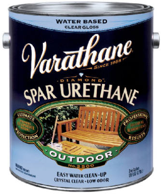 Varathane 250231 Outdoor Crystal Clear Satin, 1 Gallon