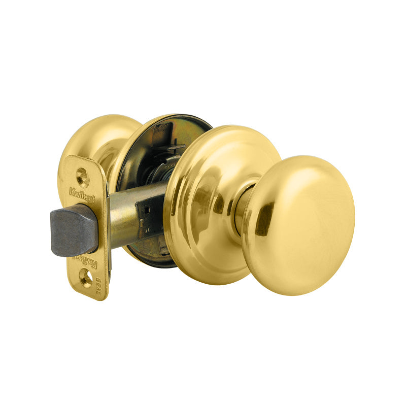 Kwikset® 720J-3-CP Signature Series Juno Passage Lockset, Polished Brass