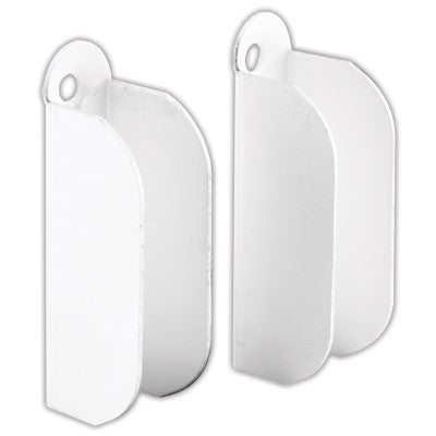Slide-Co PL-8106 Window Screen Top Hanger, 3/8", White, 6-Pack