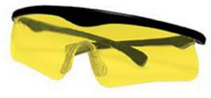Amber Colored Shooting Glasses With Stylish Wrap Around Design