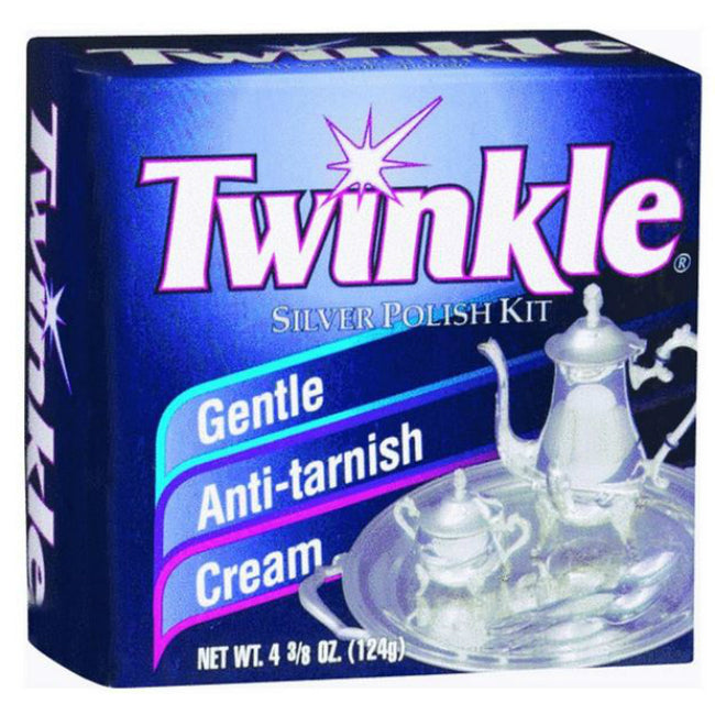 Twinkle® 525005 Silver Polish Kit with Non-Scratch Formula, 4.4 Oz