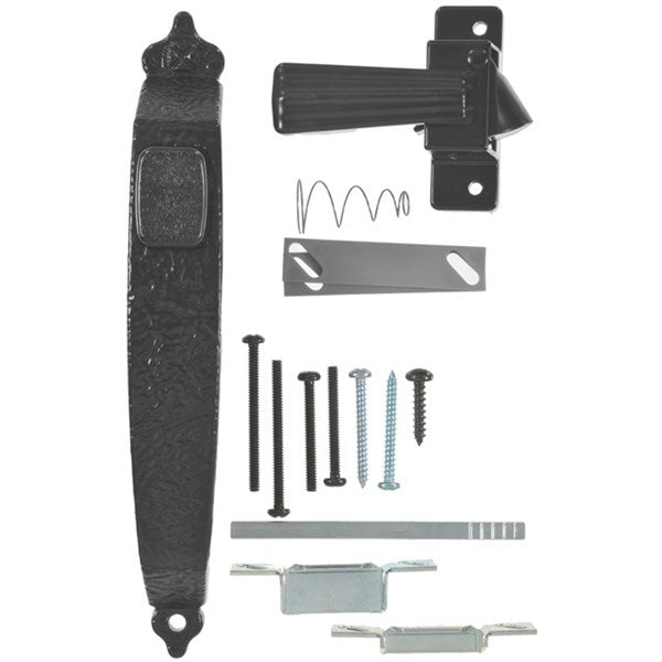 Wright Products™ VC333BL Colonial Tie-Down Push Button Door Latch, Black