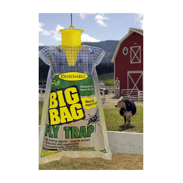 Rescue!® BFTD-DB12 Disposable Big Bag Fly Trap, Up To 40000 Flies