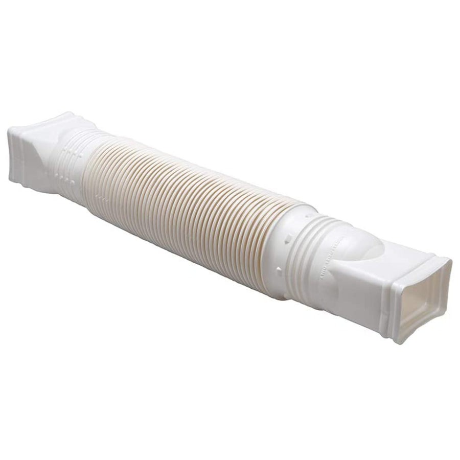 Amerimax 85010 Flexible Poly Downspout Extension, White