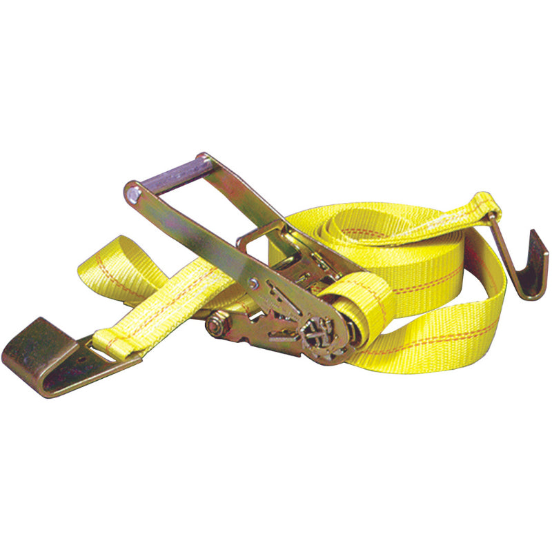 Keeper® 04627 Ratchet Tie-Down with Flat Hook, 30' x 2"