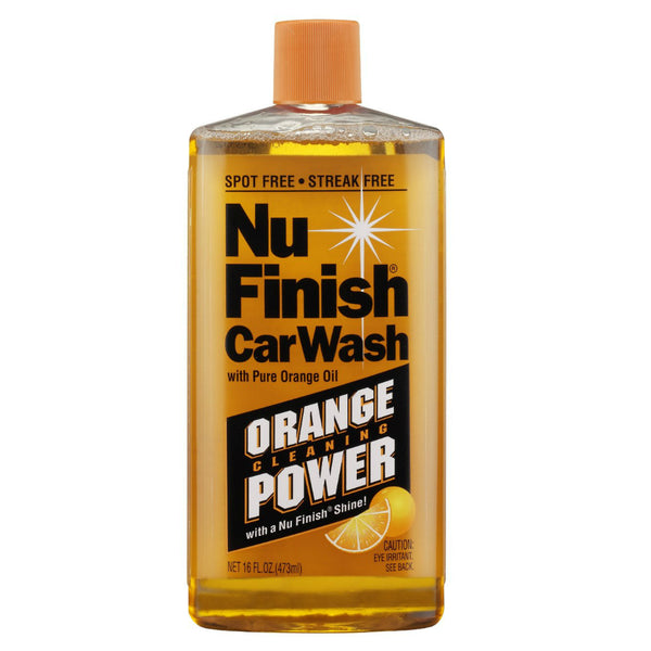 Nu Finish® NFW-820 Car Wash with Pure Orange Oil, 16 Oz