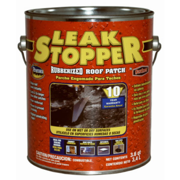 Gardner 0311-GA Leak Stopper® Rubberized Roof Patch, 3.6 Qt