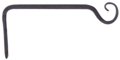 Panacea 89406 Straight Hanging Plant Bracket, 6", Black