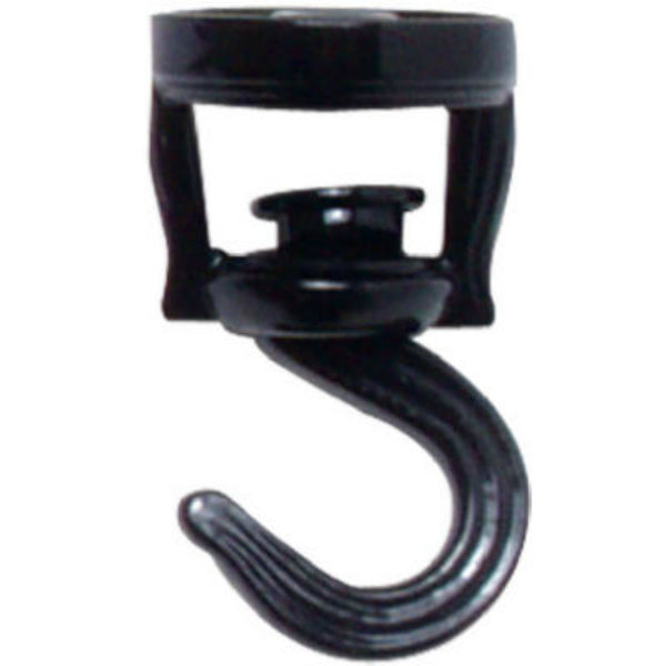 Panacea™ 86131 Decorative Swivel Ceiling Hook, Black