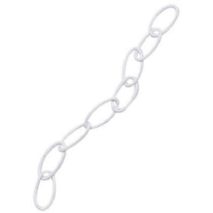 Panacea 86402 Steel Extender Chain, White, 36"