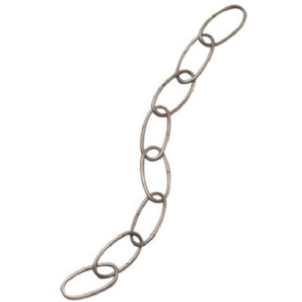 Panacea™ 86405 Steel Extender Chain, Antique Brass, 36"