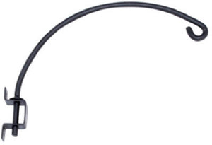 Panacea 85321D Contemporary Swivel Hanging Plant Bracket, 12", Black