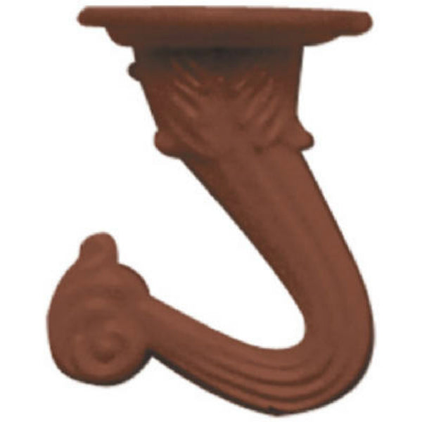 Panacea™ 86105 Decorative Swag Hook, Antique Brass, 2-Pack