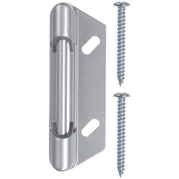 Wright Products™ V777ST Knob Latch Replacement Strike Plate, Aluminum Finish