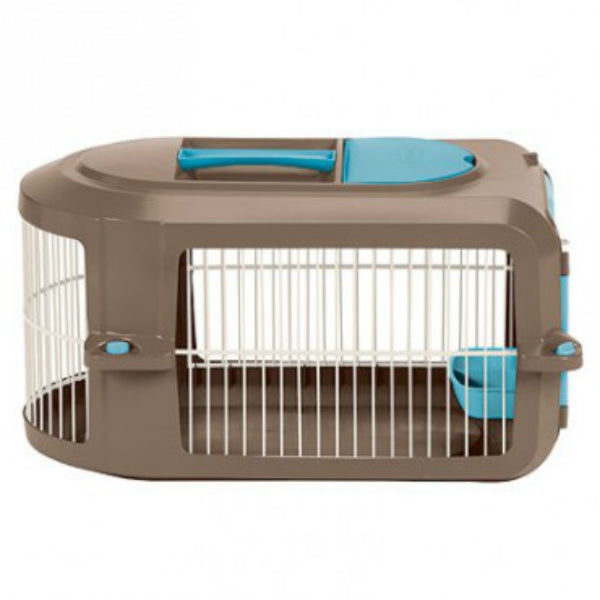 Suncast PCR2315A Rounded Portable Deluxe Pet Carrier, 12.5" x 15" x 23"