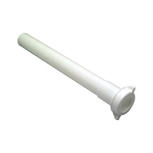 Master Plumber 823-591 Plastic Lavatory Drain Extension Tube, White