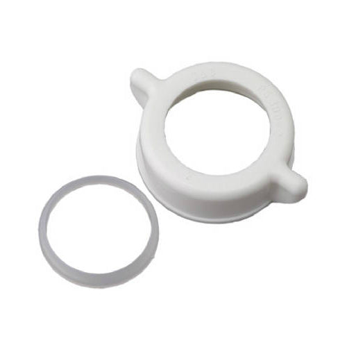 Master Plumber 823-609 Plastic Slip Joint Nut & Washer, White