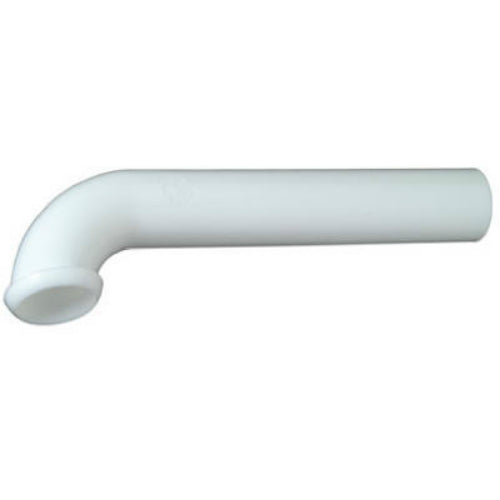 Master Plumber 823-625 Plastic Lavatory Drain Wall Tube, 1-1/4" x 7", White