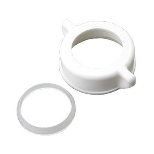 Master Plumber 823-682 Plastic Slip Joint Nut & Washer, White