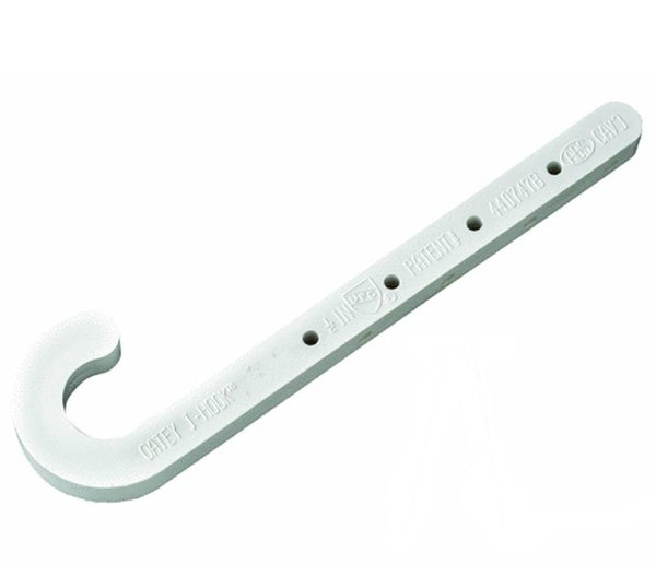 Oatey® 33766 Copper Tube Size Baby J-Hook Pipe Holder, 1" x 4", 6-Pack