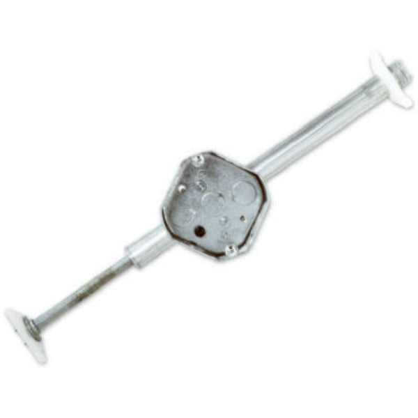 RACO® 937 Retro-Brace® With Octagon Box for Old Work, 16" - 24" Joist Spacing