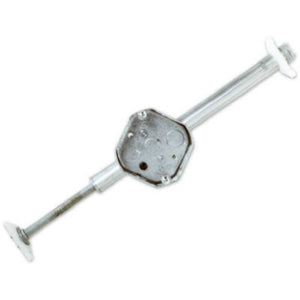 RACO® 937 Retro-Brace® With Octagon Box for Old Work, 16" - 24" Joist Spacing