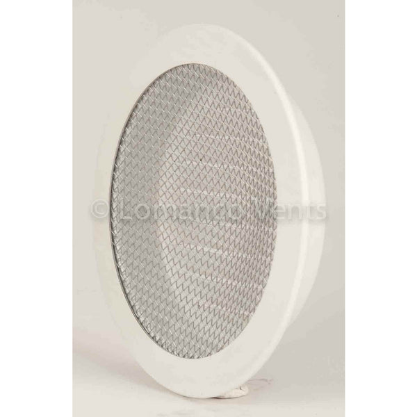 Lomanco® L38W All-Aluminum Cirk-L-Vent, 2-1/2", White, 6 Pack