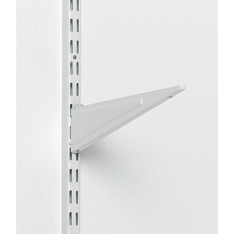 ClosetMaid® 285400 ShelfTrack® Wire Shelving Bracket, White, 16"