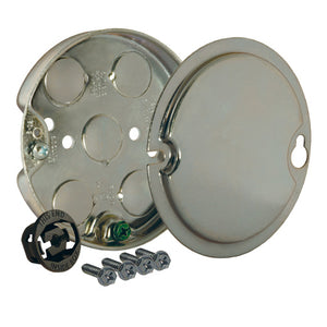 RACO® 295 Round Ceiling Fan Pan, 4" x 1/2" Deep