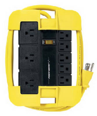 8 OUTLET BLACK POWER CENTER