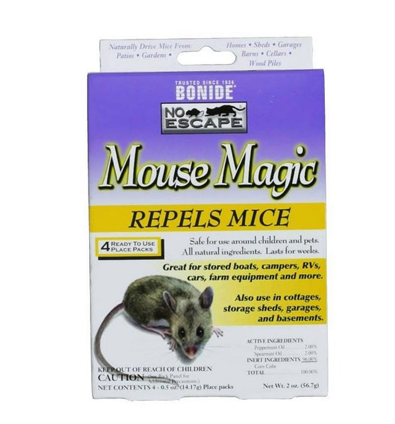 Bonide® 865 No Escape® Mouse Magic™ Repellent, 2 Oz, 4 Count